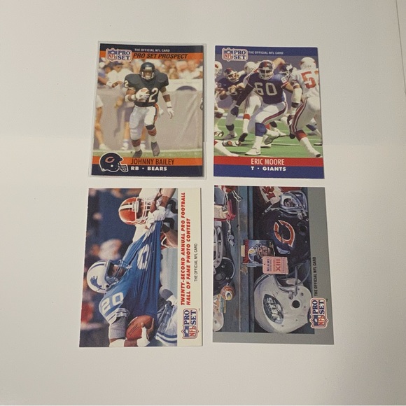 1989 - 1990  Pro Set Football Cards Lot of 104 Cards Vintage - Picture 8 of 10